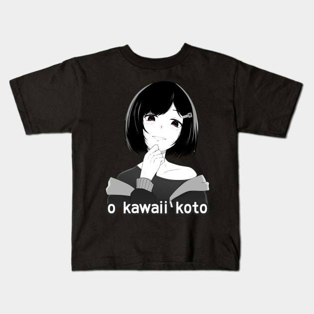 O kawaii koto Kids T-Shirt by Anime Gadgets